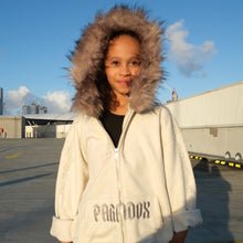 Kids Fur Hooded PDX Tracksuit Set