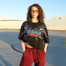 Paradox Lightening Bolt Oversized Tee