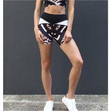 Geo Leopard Print Shorts