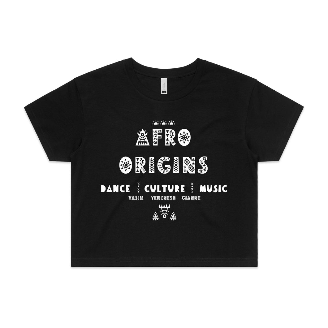 Afro Origins Cropped Tee